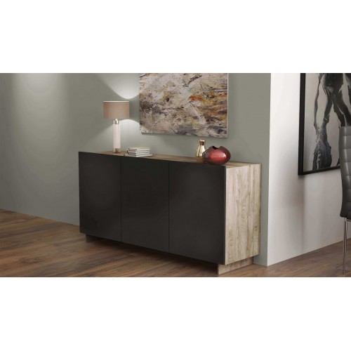 Mobile Credenza 3 Ante Legno Soggiorno Ingresso Moderno | Briscoshop24