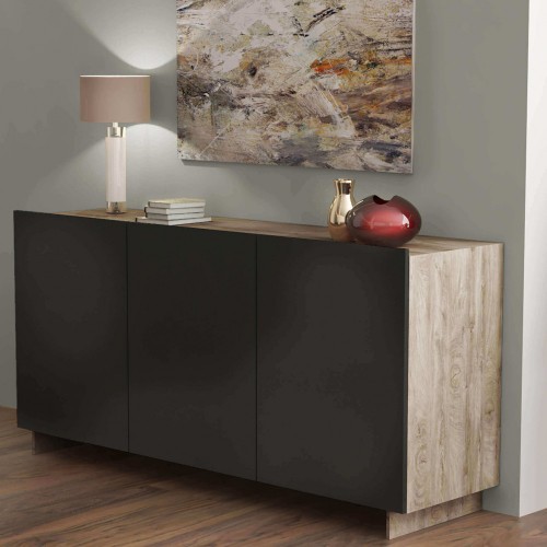 Mobile Credenza 3 Ante Legno Soggiorno Ingresso Moderno | Briscoshop24