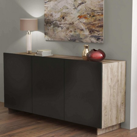 Mobile Credenza 3 Ante Legno Soggiorno Ingresso Moderno | Briscoshop24