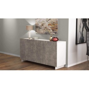 Madia Moderna con Ripiani e 3 Ante in Legno per Ingresso | Briscoshop24 2