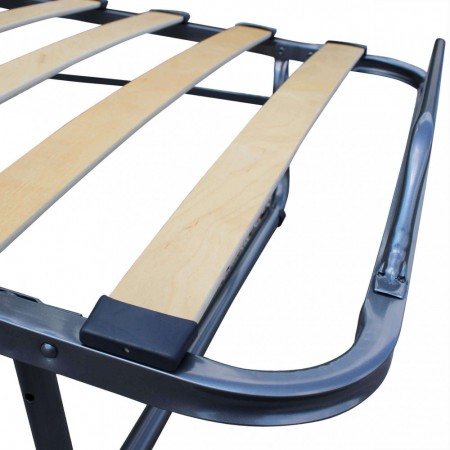 Brandina Pieghevole con Materasso 80x190 Letto Singolo Doghe | Bricoshop24