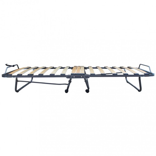 Brandina Pieghevole con Materasso 80x190 Letto Singolo Doghe | Bricoshop24