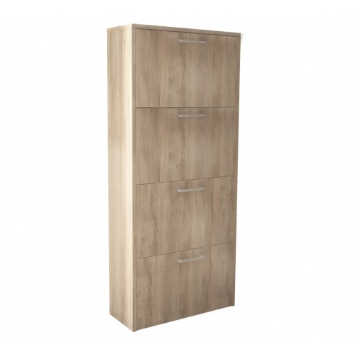 Scarpiera Olmo Slim a 4 Ante Ribalta Doppie Porta Scarpe Salvaspazio