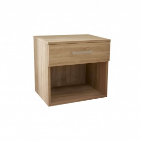 Piccolo Comò per Camera in Legno Salvaspazio con Cassetto Quercia | BricoShop24