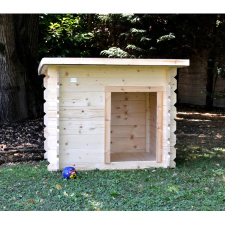 Cuccia in Legno per Cani Taglia Media Piccola da Esterno Giardino