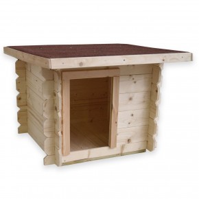 Cuccia in Legno per Cani Gatti Taglia Piccola da Esterno Giardino Inverno
