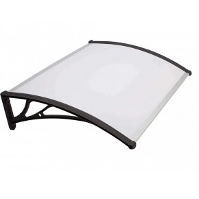 Pensilina 100x80 in Policarbonato Opaco Copertura Antipioggia Esterno