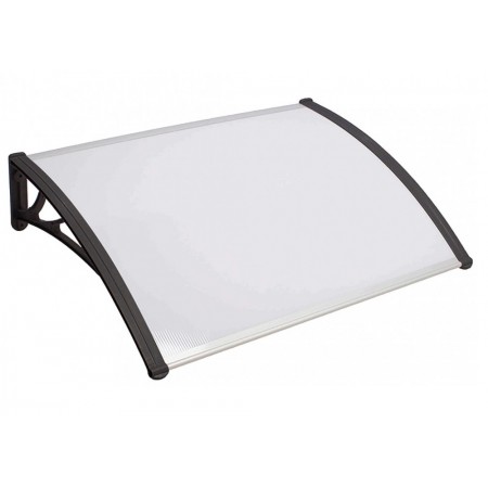 Pensilina 120x80 cm Copertura in Policarbonato Alveolare Opaco 5.2 mm