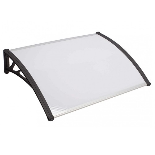 Pensilina in Policarbonato Alveolare Opaco 150x100 Antipioggia Porta