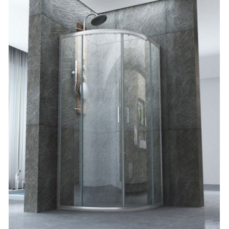 Box Doccia Cristallo 70x90 80x80 90x90 Semicircolare 6 mm | BricoShop24