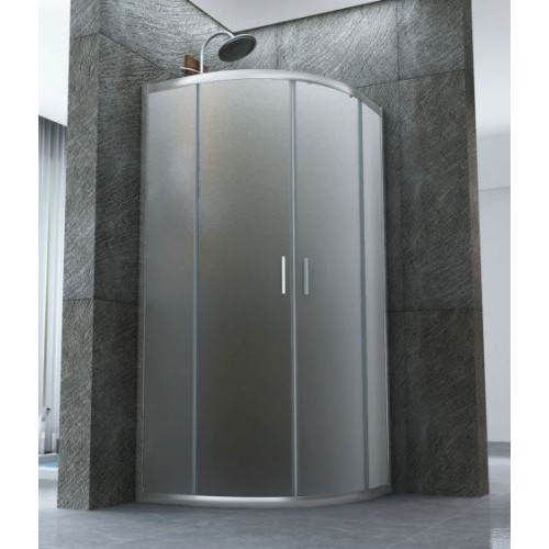 Box Doccia 70x90 Vetro Opaco 80x80 90x90 Semicircolare 6mm Scorrevole 190