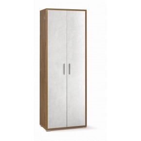 Mobile Armadio in Legno 2 Ante 200 Noce Bianco Multiuso Ufficio Camera