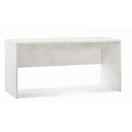 Tavolo Kit Scrivania 160 cm Bianco Moderna da Ufficio Cameretta Porta Pc