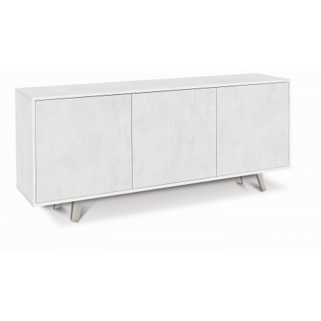 Armadio Bianco Madia 3 Ante Contenitore Buffet Soggiorno Credenza