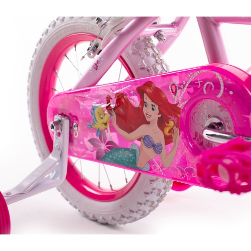 Bicicletta da Bambina Princess Ruota 14 Pollici Bici con Rotelle Freni