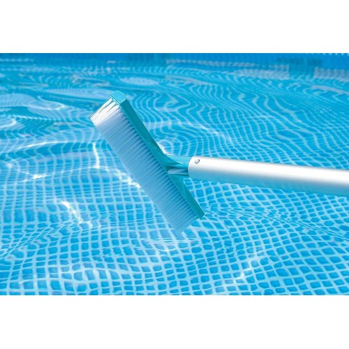 Kit Pulizia Deluxe Piscina Fuori Terra Asta Telescopica Spazzola Retino