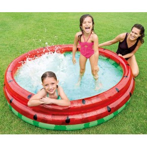 Piscina Anguria Gonfiabile per Bambini da Esterno Giardino Gioco Bimbi 2