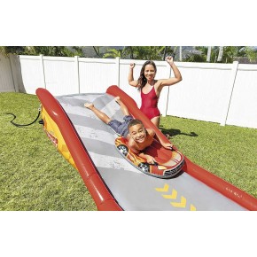 Gonfiabile per Bambini Scivolo Gioco Acquatico con Vasca da Giardino 2
