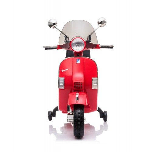 Piaggio Vespa PX 150 Rosso Moto Elettrica da Bambini a Batteria 12 V