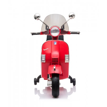 Piaggio Vespa PX 150 Rosso Moto Elettrica da Bambini a Batteria 12 V