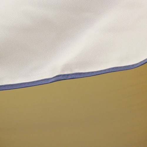 Dondolo Beige Reclinabile 3 Posti Tetto Copertura Telo Giardino Terrazzo