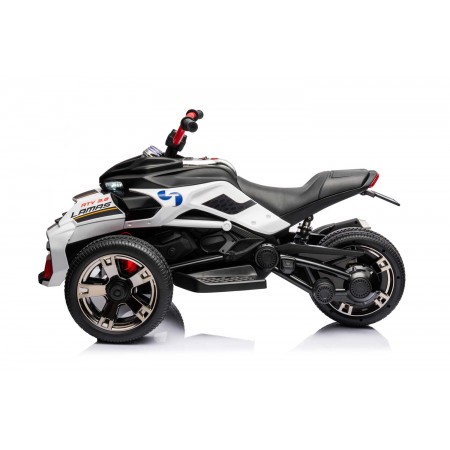 Macchinina Quad Elettrico ATV 3.0 Bambino Mini Bianco a Batteria 12 V