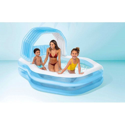 Piscina Gonfiabile Intex per Famiglia Copertura Giardino Estate Bambini
