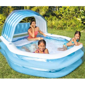 Piscina Gonfiabile Intex per Famiglia Copertura Giardino Estate Bambini 2