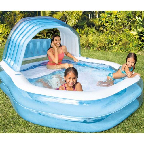 Piscina Gonfiabile Intex per Famiglia Copertura Giardino Estate Bambini