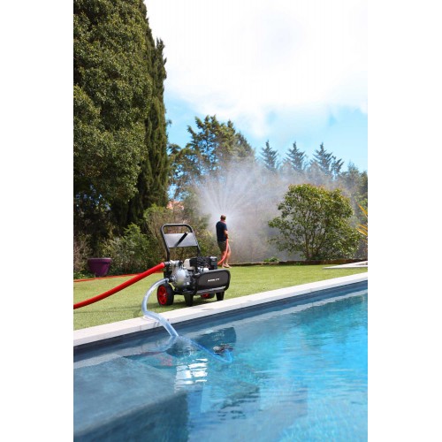 Motopompa Antincendio PoolSam per Piscina Pompa Acqua Carrellata Incendio