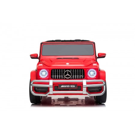 Macchinina Rosso Elettrica Bambini Mercedes G Batteria 12 V Fuoristrada