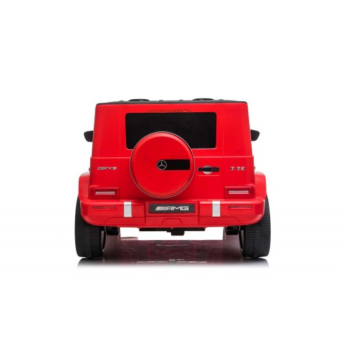 Macchinina Rosso Elettrica Bambini Mercedes G Batteria 12 V Fuoristrada