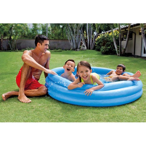Piscina Gonfiabile per Bambini 147x33 Esterno Giardino Gioco Bimbi Estate