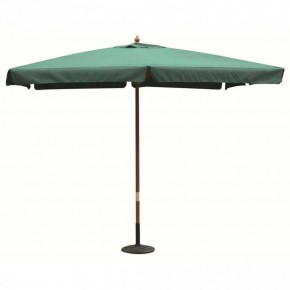 Ombrellone Rettangolare 2x3 Mt Tavolo Terrazzo Estate Giardino Verde Ombra