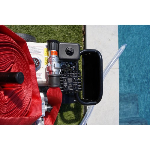 Motopompa Antincendio PoolSam per Piscina Pompa Acqua Carrellata Incendio
