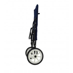 Carrello Pieghevole Portatutto per Trasporti in Tessuto da Spesa 40 Kg 2