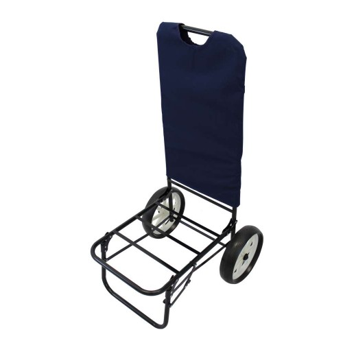 Carrello Pieghevole Portatutto per Trasporti in Tessuto da Spesa 40 Kg