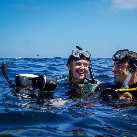 Seascooter Elettrico a Batteria per Immersioni Acquascooter Subacqueo
