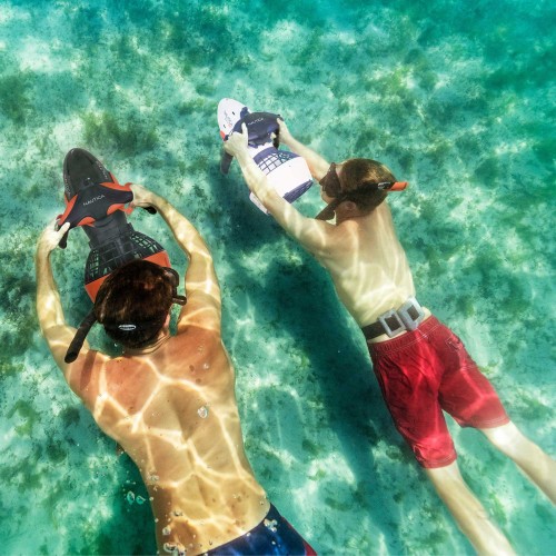 Seascooter per Snorkeling Acqua Scooter a Batteria per Immersioni in Mare