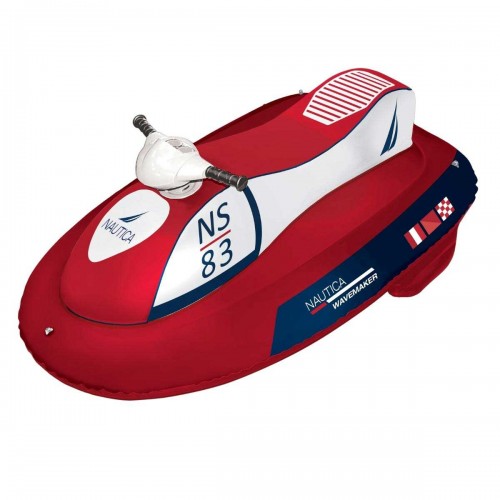 Moto d'Acqua Gonfiabile per Bambini Elettrica a Batteria per Piscina Mare