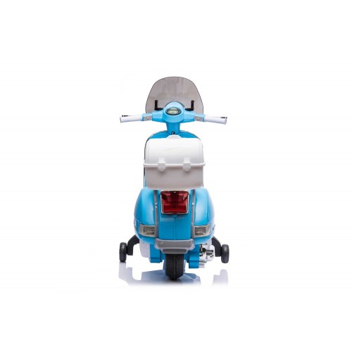 Piaggio Vespa Full Napoli Blu Moto Elettrica da Bambini Batteria 12 V