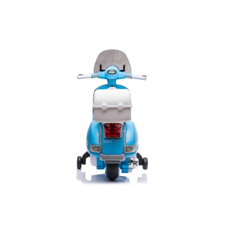 Piaggio Vespa Full Napoli Blu Moto Elettrica da Bambini Batteria 12 V