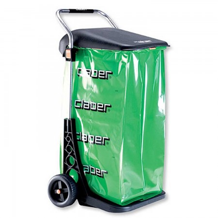 Carrello Pattumiera con Coperchio Anti Odori e Ruote per Immondizia