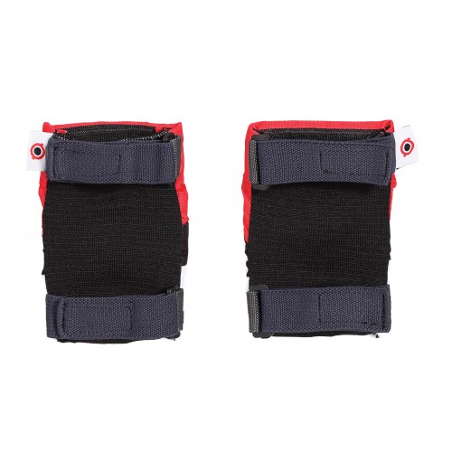 Set Protezioni per Bimbo Rosso Ginocchiere e Gomitiere per Bici e Pattini