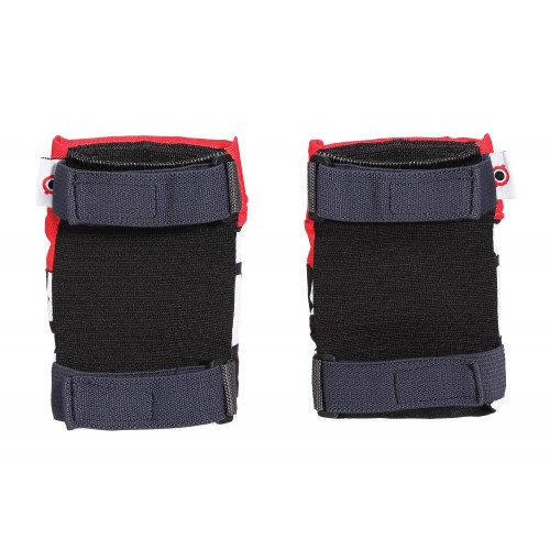 Set Protezioni per Bimbo Rosso Ginocchiere e Gomitiere per Bici e Pattini