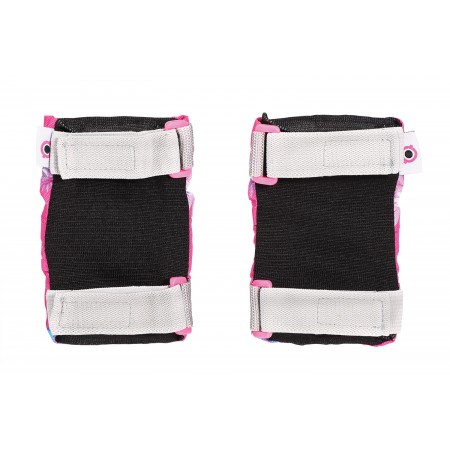 Set Protezioni Rosa per Bimbo Ginocchiere Gomitiere per Bicicletta XXS
