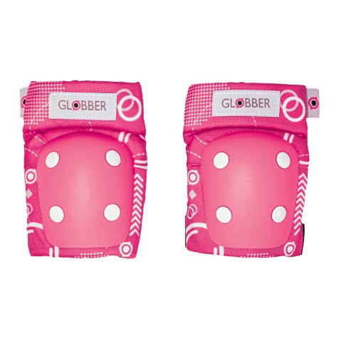 Protezioni per Bimbo XXS Rosa Set Ginocchiere Gomitiere per Bicicletta