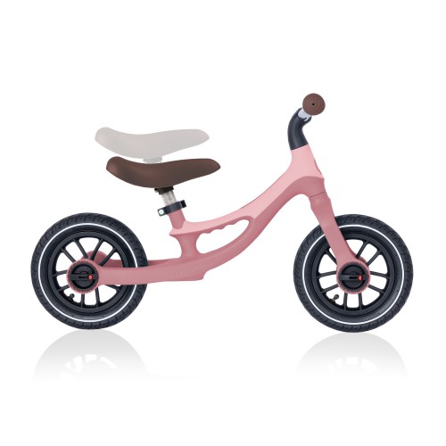 Biciletta per Bambini Altezza Regolabile Bici Rosa Pedagogica a Spinta