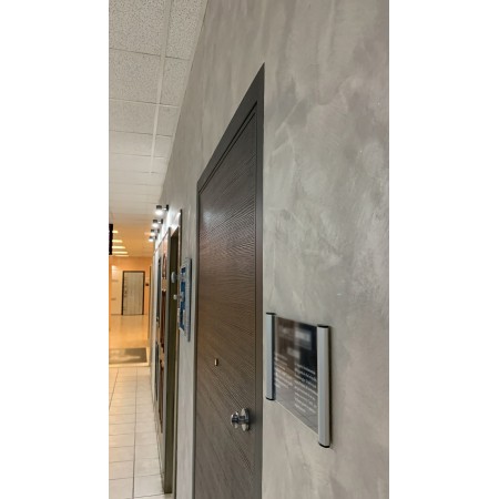 Porta Blindata con Cerniere a Scomparsa Filo Muro Telaio Complanare Rasomuro