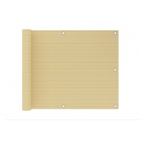 Telo Frangivista Beige per Balcone Resistente e Anti Strappo da Terrazzo